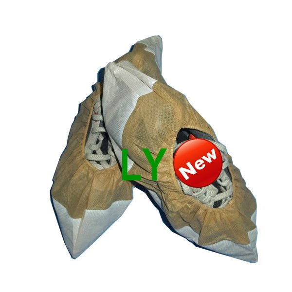 2017 Cheap disposable outdoor waterproof pp+cpe shoe cover