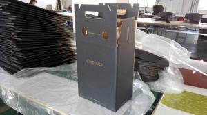 Quality Wholesale corrugated strong paper cardboard flat shipped wine box wholesale
