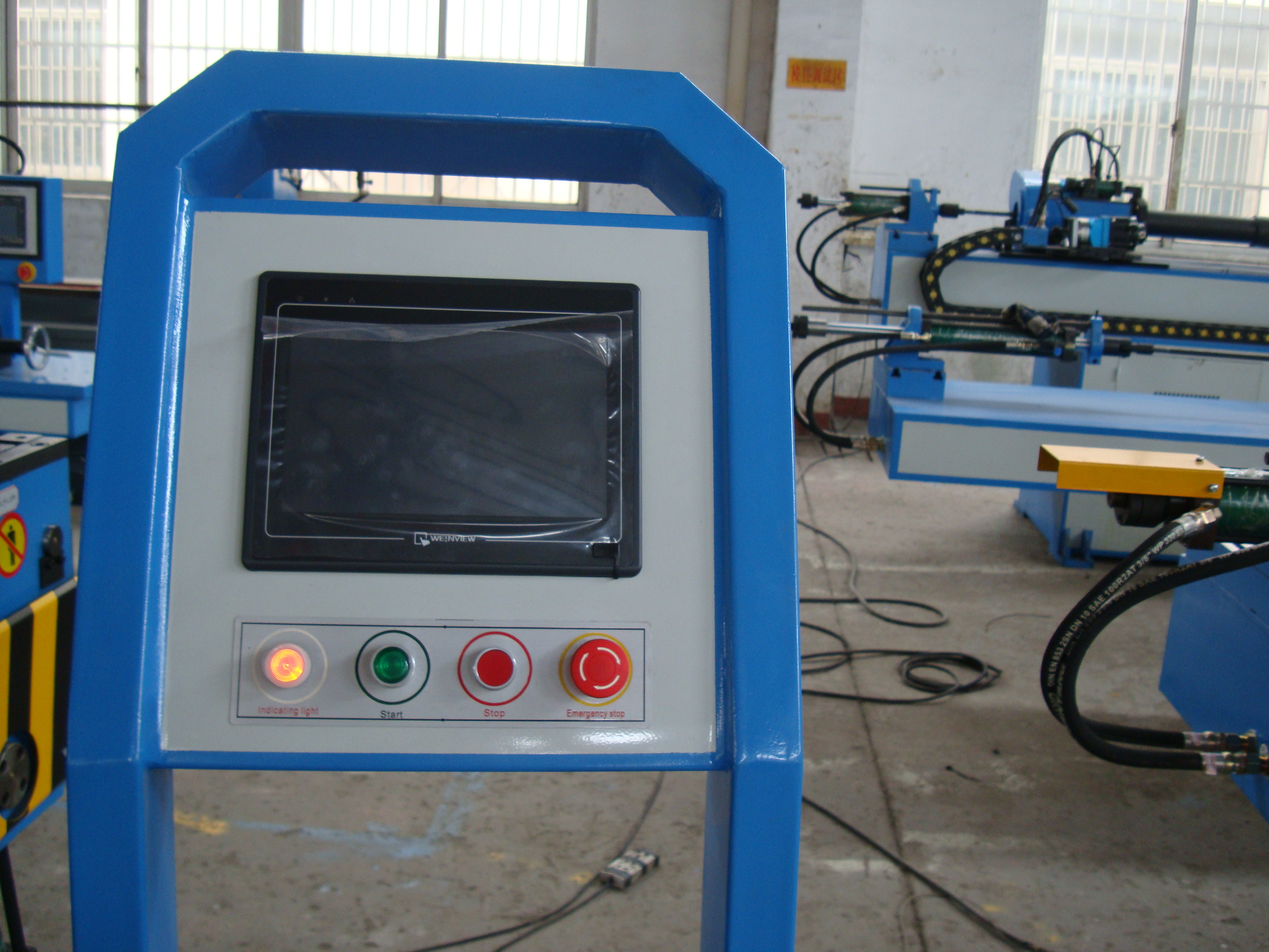 Ms Mild Steel Pipe Processing Machine Profile Tube Cutting Equipment