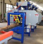 China 2/3/4/5 heads wood bandsaw mill Multiple Heads Horizontal Band Resaw