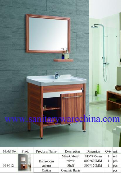 Modern Alunimun Bathroom Vanity/ aluminum alloy bathroom cabinet/Mirror Cabinet