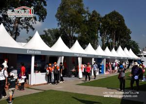 Quality 5X5M White Outdoor Event Tents With High Peak for Catering and Wine Festival wholesale