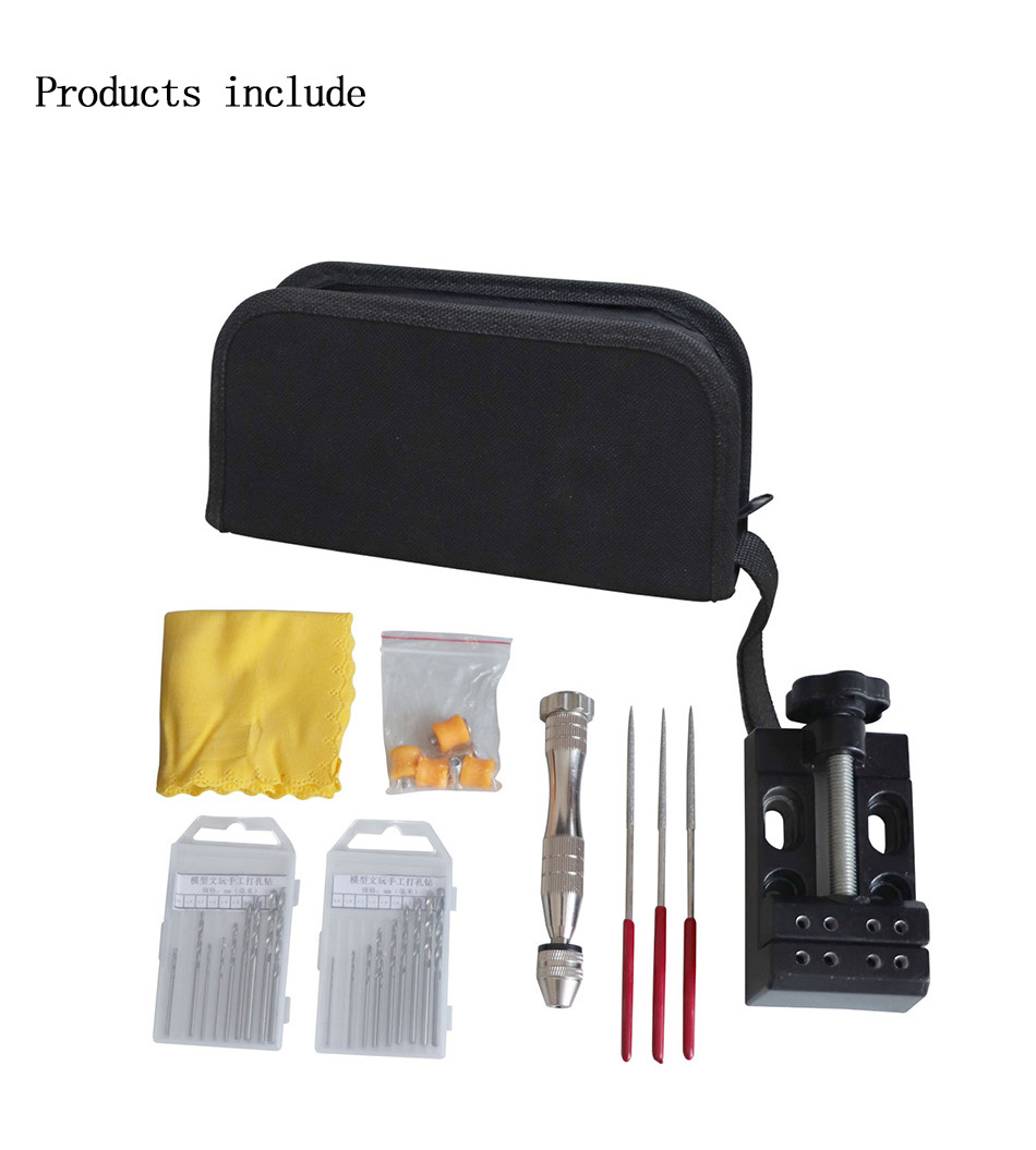 Pin Vises Micro Mini Twist Rotary Punching Tool Set ABS metal