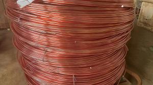 Quality Copperweld Copper Clad Steel Wire Electrical Conductibility 14.2mm 15.8mm wholesale