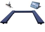 Portable 2t Shotblasting Carbon Steel U Beam Weighing Scales