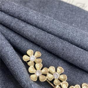 Quality Blankets Throws 180GSM Suiting Twill Cotton Look 80 Poly 20 Rayon Blend TR Shirt Fabric wholesale