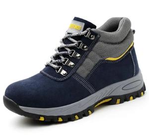 Quality Genuine Leather Suede Steel Toe Shoes S3 Sport Style Safety Shoes Industrial wholesale