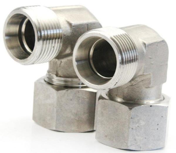 1c9 1d9 Stainless Steel Thread 90 Degree Elbow Pipe Fittings for Corrosion