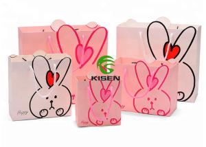 Quality New Born Baby Gift Retail Paper Shopping Bags Art Coated Cute Shape With Handle wholesale