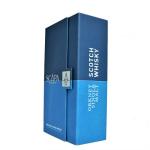 Double Flaps Closure Wine Gift Box Packaging PS Tray Laminate Cardboard Material
