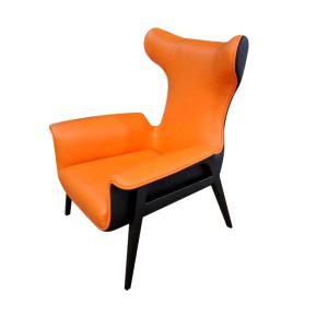 Quality Modern Design Dining Room Furniture high back Leather Arm Chair Luxury Accent Chair wholesale