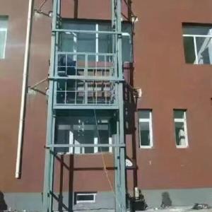 Quality Safe Hydraulic Cargo Lift Elevator 0.05-0.2M/S Speed And 3-12 Meters Lifting Height wholesale