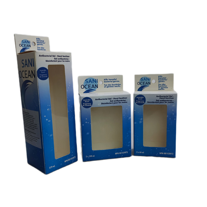 60ml 100ml 229ml Display Hand Sanitizer Gift Box With Attar Serum Bottles