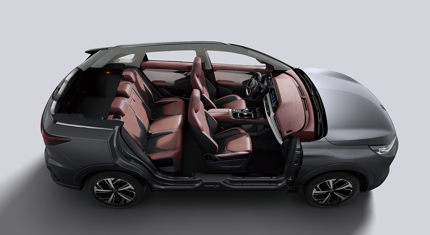 Hot Sale New Jianghuai Jac Qx Gas Oil Engine Cars for Compact SUV with Rear Radar and Leather Seats