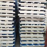 ISO 50mm corrugated PU sandwich roof panel for clean room in Malaysia
