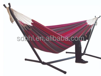 Portable Free Standing Double Hammock With Stand For Outdoor Activity In Qingdao Port