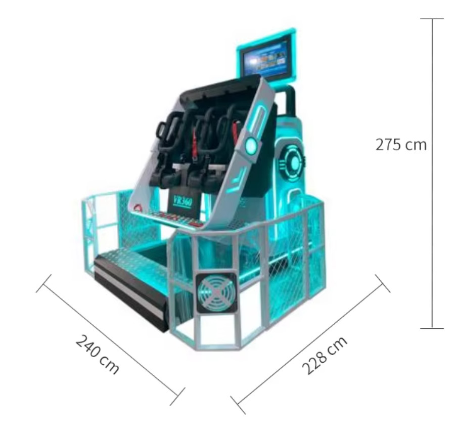 High Definition Virtual Reality Gaming Machine For Ages 8 Years Ultimate Gaming Destination