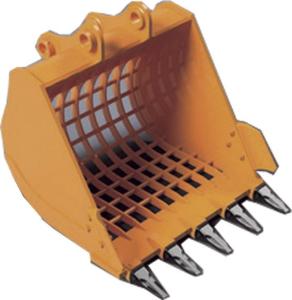 Quality Supply komatsu brand grille bucket wholesale