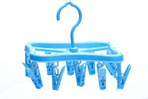 Quality Betterall Blue Fashionable Clips Socks Usage Plastic Hangers wholesale