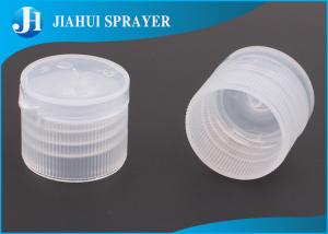 Quality Snap - Open Flip Top Dispensing Caps Transparent Color Screws With PP Material wholesale