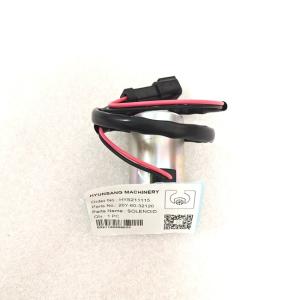 Quality Solenoid 20Y-60-32120 20Y-60-32121 209-60-77250 Excavator Electrical Parts For Komatsu PC160 PC180 wholesale
