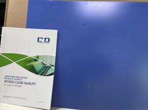 Quality 0.15-0.30mm CTP Printing Plate Blue Single Coat 18 Months Shelf Life wholesale