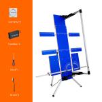 Blue 110V-240V Hot Wire Cutting Machine With Wings