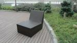 2pcs rattan stationary sofa set