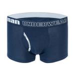 Breathable Cotton Men Underwear Seamless Available Customize Color