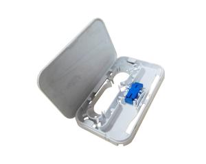 Quality 1 SC Simplex Port Dust Free ABS PC Fiber Optic Faceplate wholesale