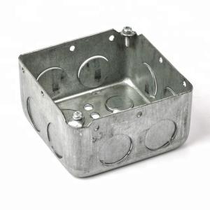 Quality Surface Mounted Metal Conduit Box Customized Dimension Drawn Type wholesale