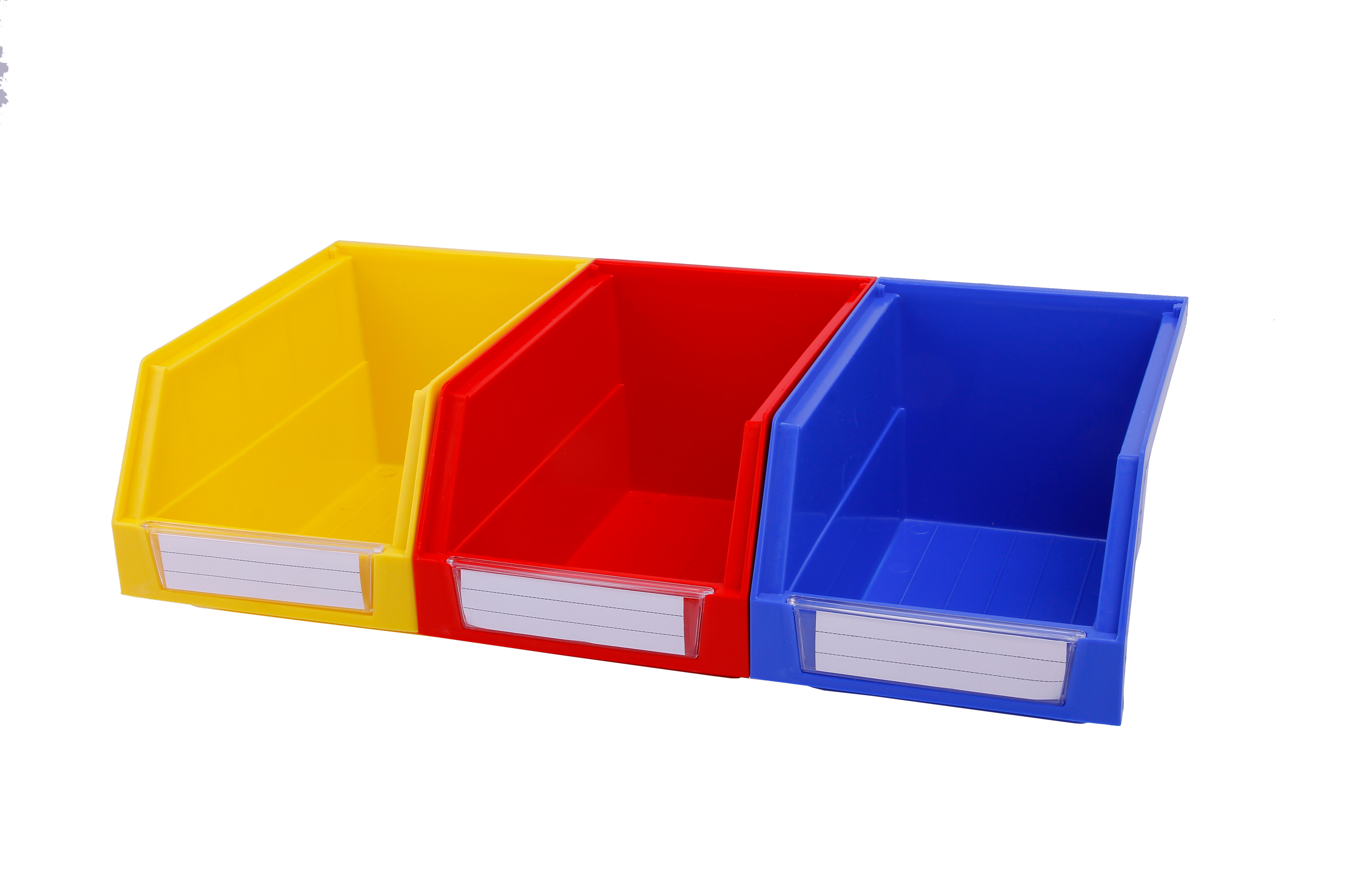 Industrial Workbench PP Plastic Hanging Crate for Small Part Storage Organizer Shelf