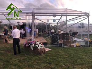 Quality Transparent Aluminum Frame Tent Fixation Way Wedding Marquee Tent wholesale