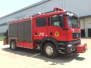 Quality SITRAK 228kw Emergency Rescue Fire Truck Heavy Duty 4x2 Diesel Type wholesale
