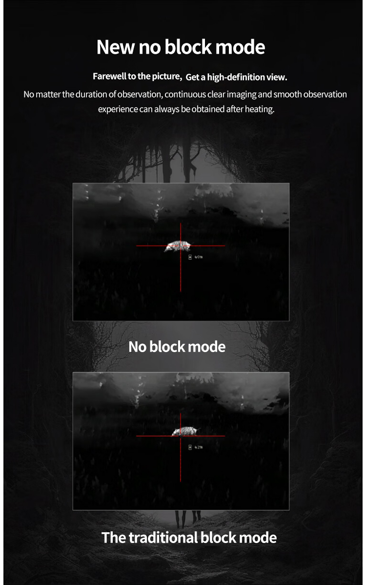 1200m Army Night Vision Monocular Searching Aiming Thermal Infrared Monocular