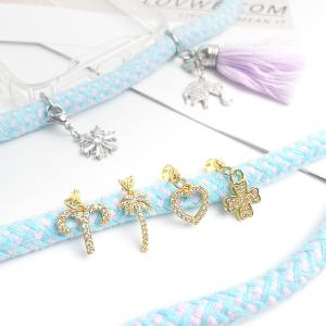 Quality Number Animals Charms Gold Plated Pendant For Necklace Crossbody Phone Case wholesale