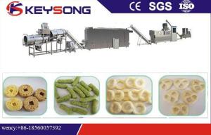 Quality High Efficiency Corn Extrusion Snacks Food Machinery , Big Capacity Food Extruder Machine wholesale