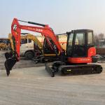 Used 6 Ton Kubota Crawler Excavator Kx165 Second Hand 0.24m3 Bucket Capacity