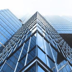 Quality Reflective Low E Glass Curtain Wall Soundproof For Green Construction wholesale