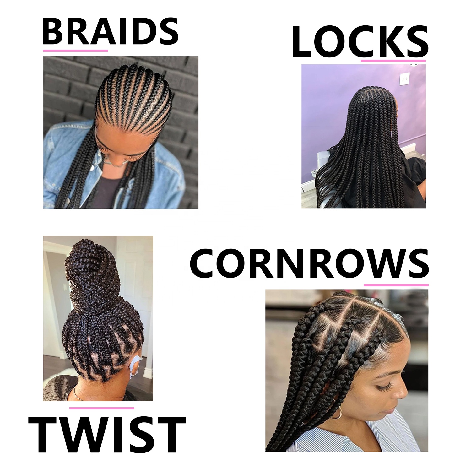 Custom Hair Setting Mousse For Braiding Control Frizz And Define Braids On Black Women