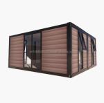 Flat Packaging Container Prefabricated Metal and Wooden Garden Office with