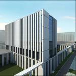 Fashion design Low-E glass building facades double glazed glass curtain wall