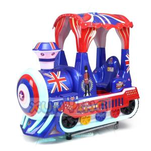 Quality Plastic Coin Operated Kiddie Ride Train Airplane Kids Machine Customized wholesale