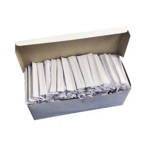 China OEM 1000 Pcs Thin Bamboo Bulk Toothpicks Individually Paper Wrapped Of White Box on sale