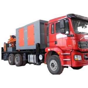 Quality Truck Water Well Drilling Rig 260m Depth 155KW Load Vehicle Engine 20T Weight wholesale