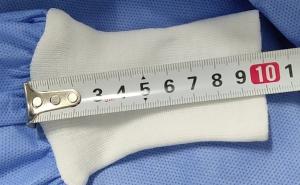Quality Knitted Cuff Disposable Surgery Gowns , Patient Exam Gowns Long Sleeves wholesale