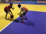 Silicon Pu Sport Flooring Painted Rustproof Synthetic Outdoor Court Surfaces