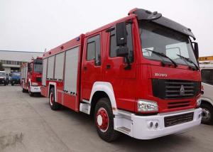 Quality Water Tank Fire Fighting Vehicles 8-12 CBM 290 HP Emergency Rescue Vehicles wholesale