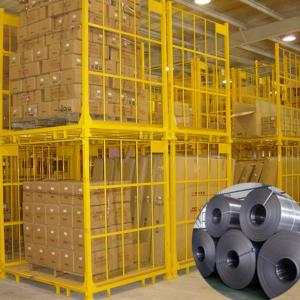 Quality ISO Galvanised 100mm Feet 6.4mm Metal Folding Container wholesale