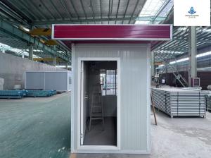 Quality Mobile Steel Security Booth Durable Design wholesale
